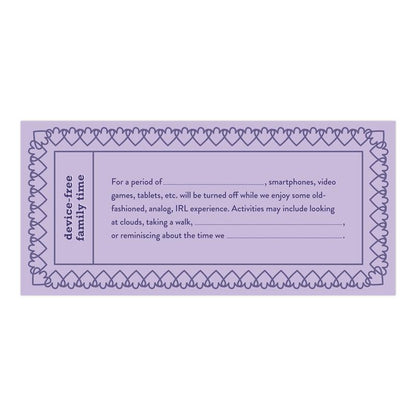 Fill in the Love Mom Vouchers