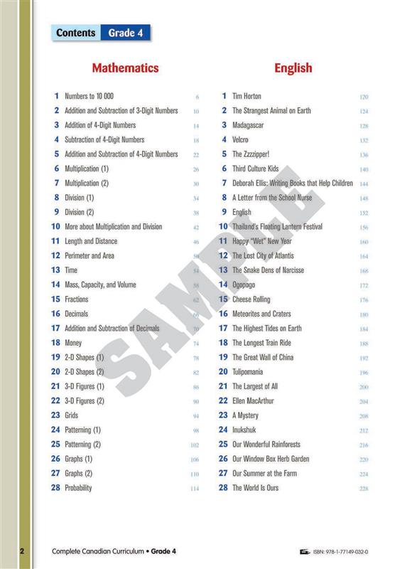 Complete Canadian Curriculum 4 (Revised &amp; Updated)