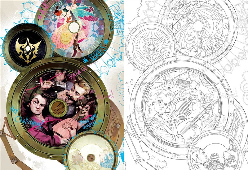 Arcane: The Official Coloring Book