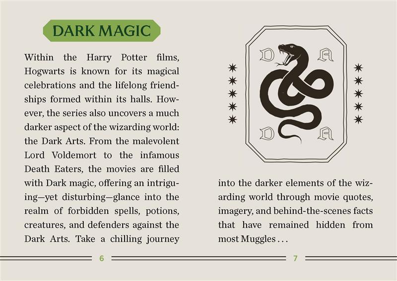 Harry Potter Dark Arts Mini Deck and Guidebook