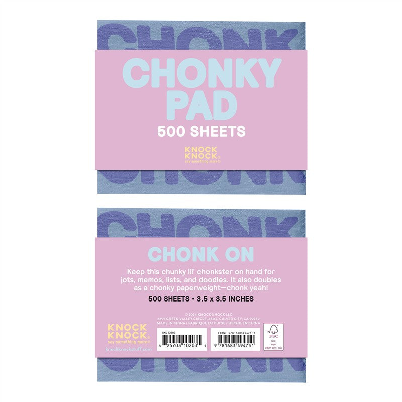 Keep On Chonkin’ Chonky Note