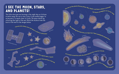 Backpack Explorer Stickers: Night Adventure