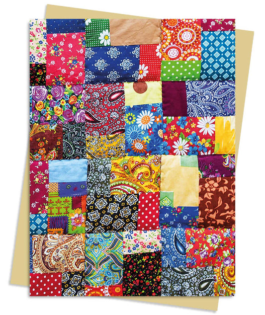 Paquet de cartes de vœux patchwork