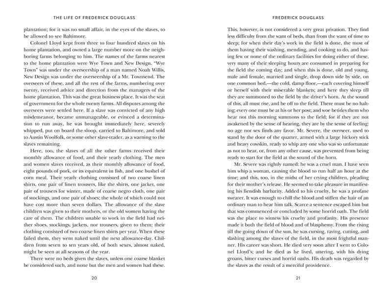 Narrative of the Life of Frederick Douglass (Special Edition)