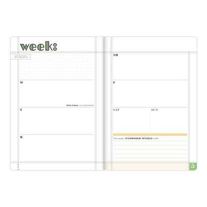 Make a Plan Undated Planner and Weekly Agenda Notebook