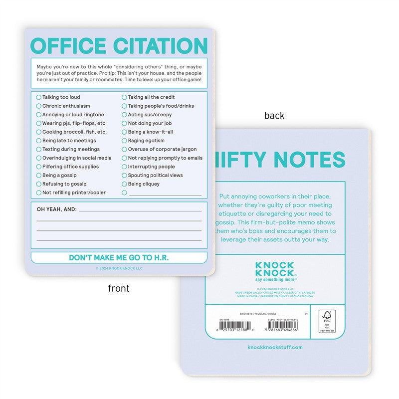 Office Citation Nifty Note (Second Edition)