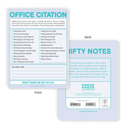 Office Citation Nifty Note (Second Edition)