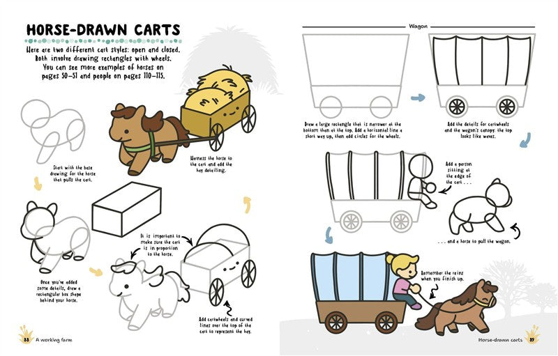 How to Draw Cute Stuff Around the Farm