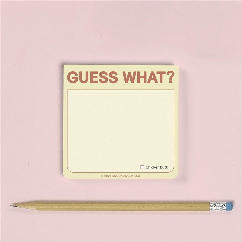 Guess What? Sticky Note