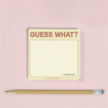 Guess What? Sticky Note