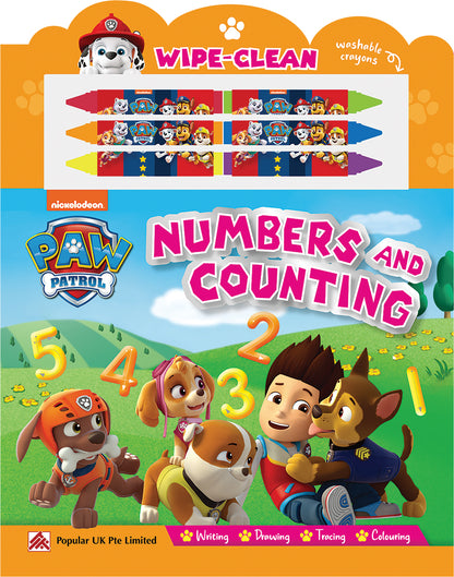 PAW Patrol Wipe-Clean: Numbers and Counting