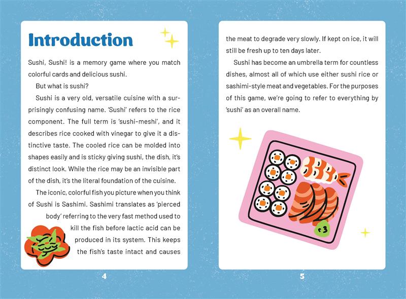 Sushi, Sushi! Matching Game