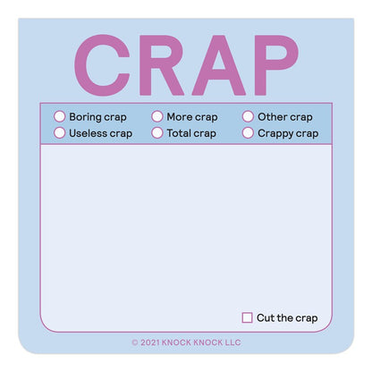 Crap Sticky Notes (Pastel Version)