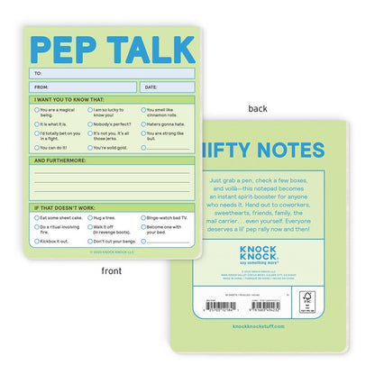 Pep Talk Nifty Note Pad (Second Edition)