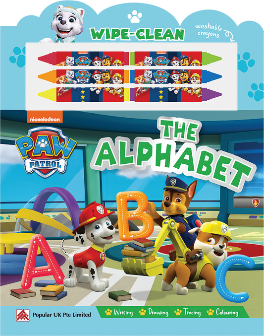 PAW Patrol Wipe-Clean: The Alphabet