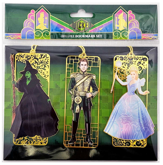 Wicked Deluxe Bookmark Set (Set of 3)