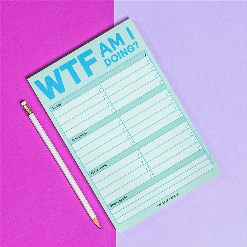 WTF Am I Doing? Pad (Pastel Edition)