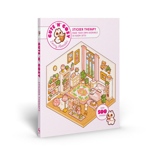 Cute 'n' Cozy Sticker Therapy: Make Your Own Adorable 3D Room Sets