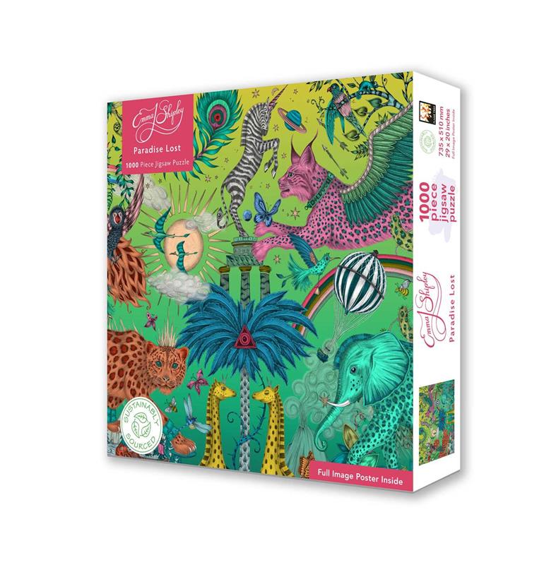 Adult Sustainable Jigsaw Puzzle Emma J Shipley: Paradise Lost