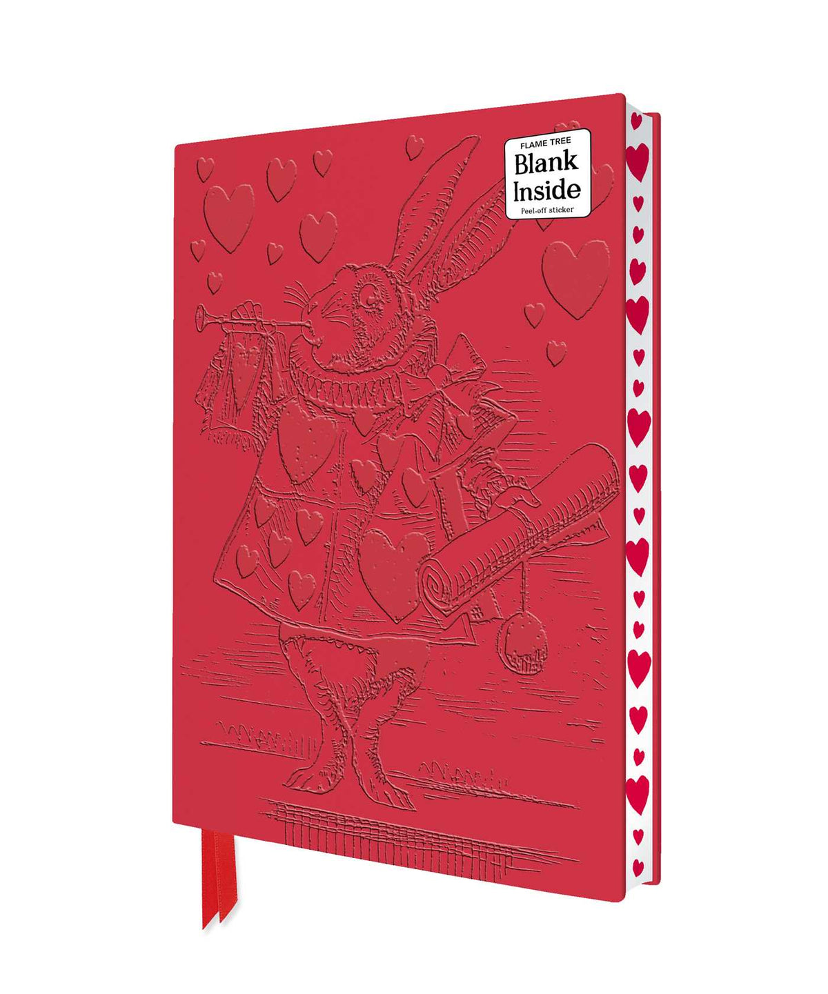 Alice's Adventures in Wonderland: White Rabbit Artisan Art Blank Notebook (Flame Tree Journals)