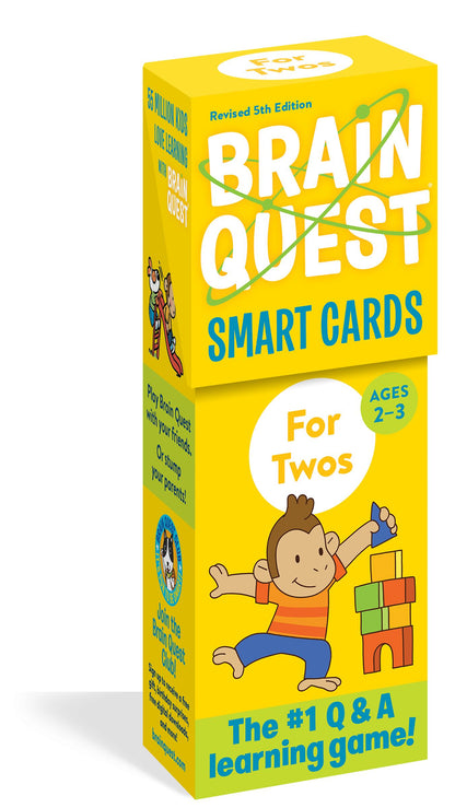 Brain Quest For Twos Smart Cards, Revised 5th Edition