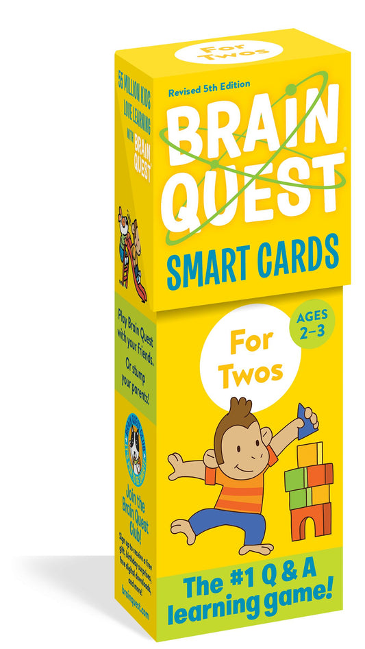 Cartes à puce Brain Quest For Twos, 5e édition révisée