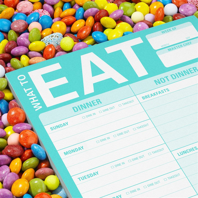 What To Eat Pad (Mint Green)
