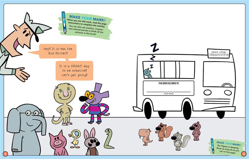 Mo Willems Workshop and Crayola Present:  Make Your Mark!