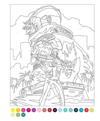 The Unofficial Video Games Color by Number Book