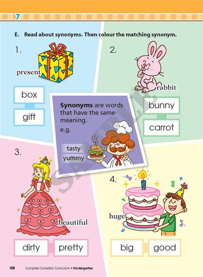 Complete Canadian Curriculum: Kindergarten (Enriched Edition)