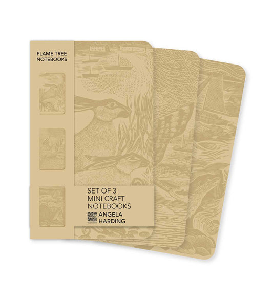Angela Harding Set of 3 Mini Craft Notebooks