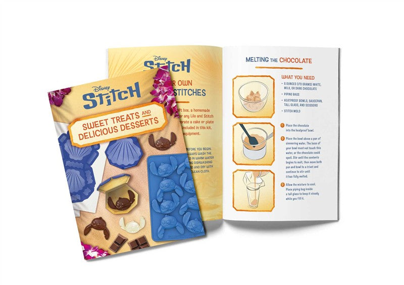 Disney Stitch: The Official Silicone Mold and Cookbook Set