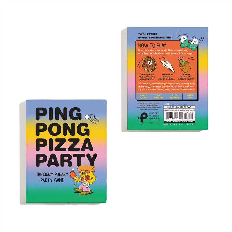 Ping Pong Pizza Party