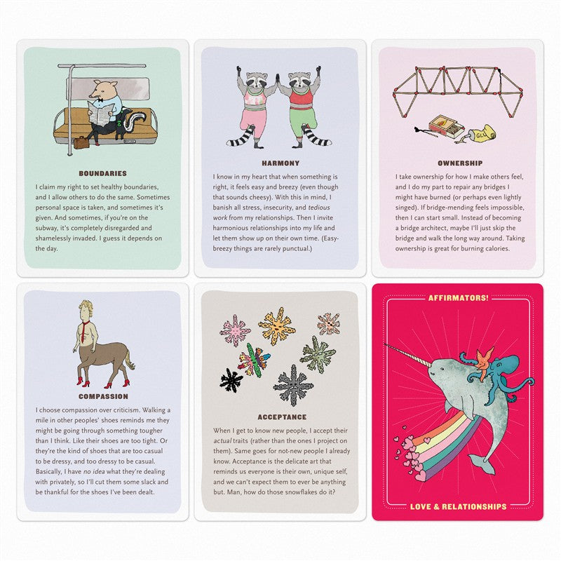 Affirmators! Love &amp; Relationships Deck
