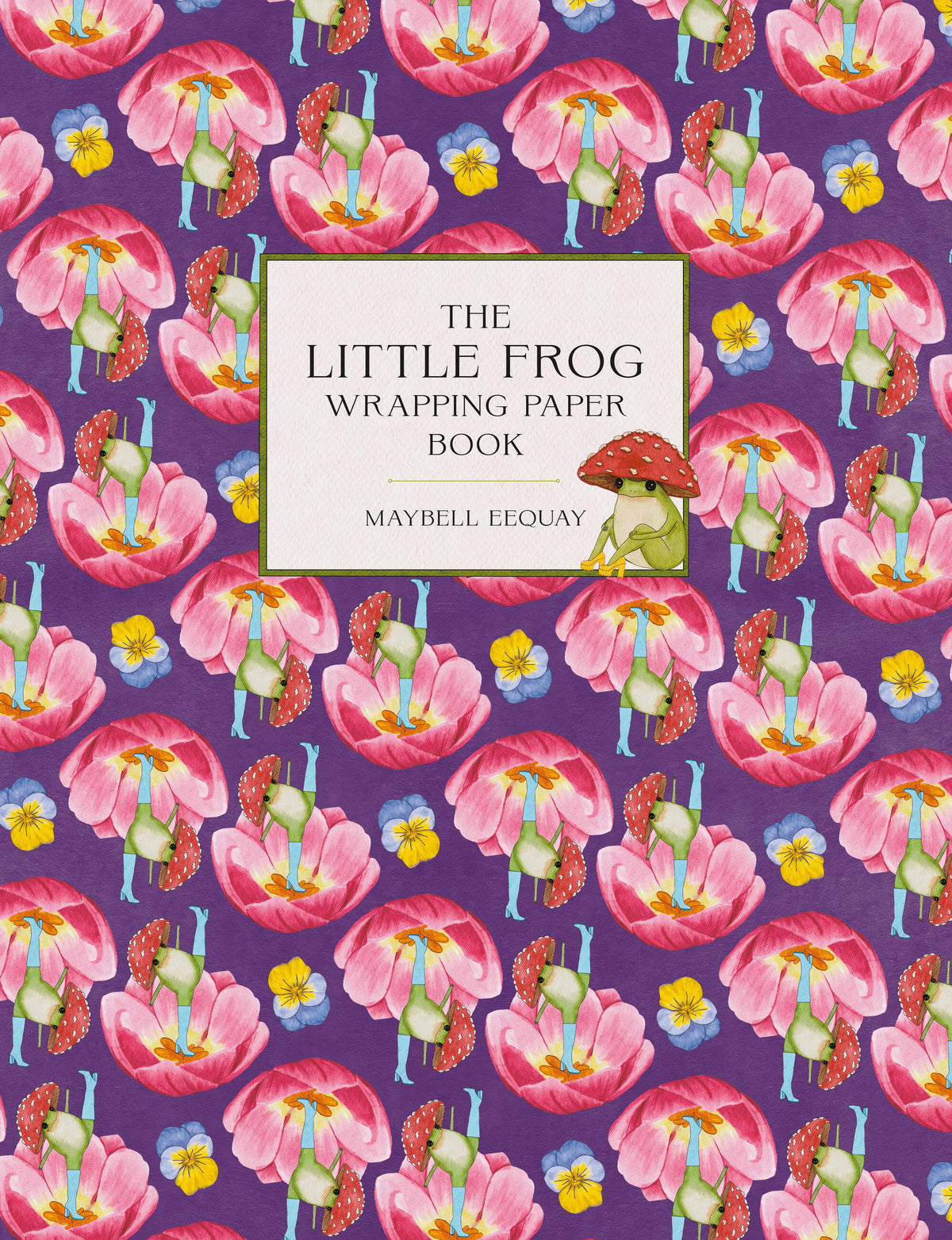 The Little Frog Wrapping Paper Book
