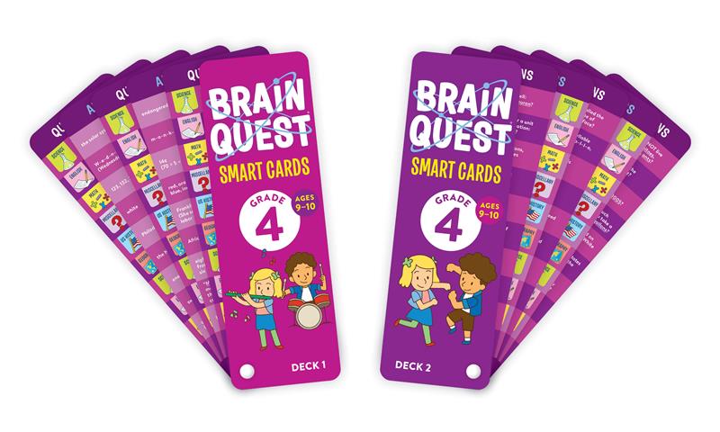 Cartes à puce Brain Quest 4e année, 5e édition révisée