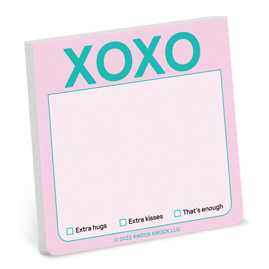 XOXO Sticky Notes (Pastel Version)