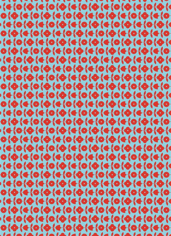 Amanda Jane Jones Wrapping Paper: Florals