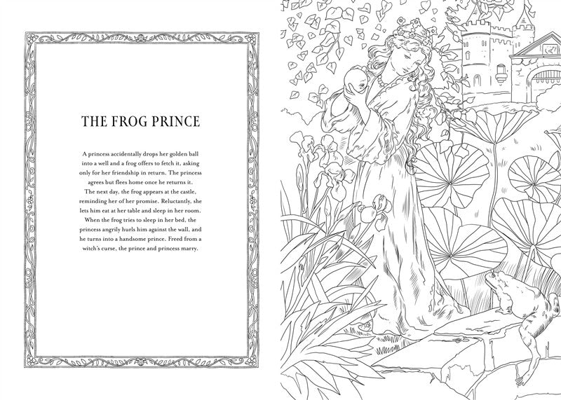 Grimm's Fairy Tales: Classics Coloring