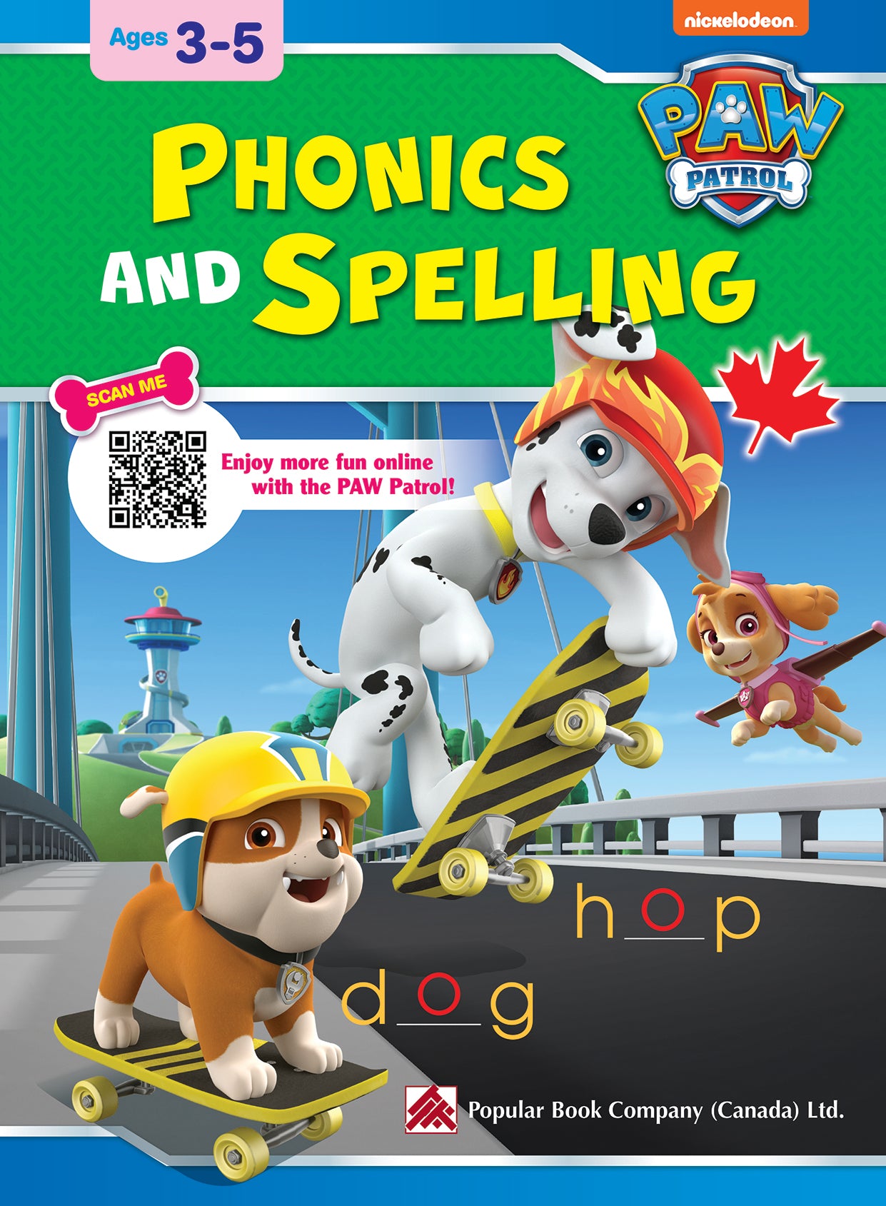 Paw Patrol: Phonics and Spelling