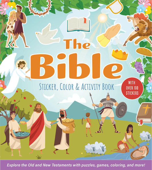 The Bible Sticker, Color &amp; Activity Book