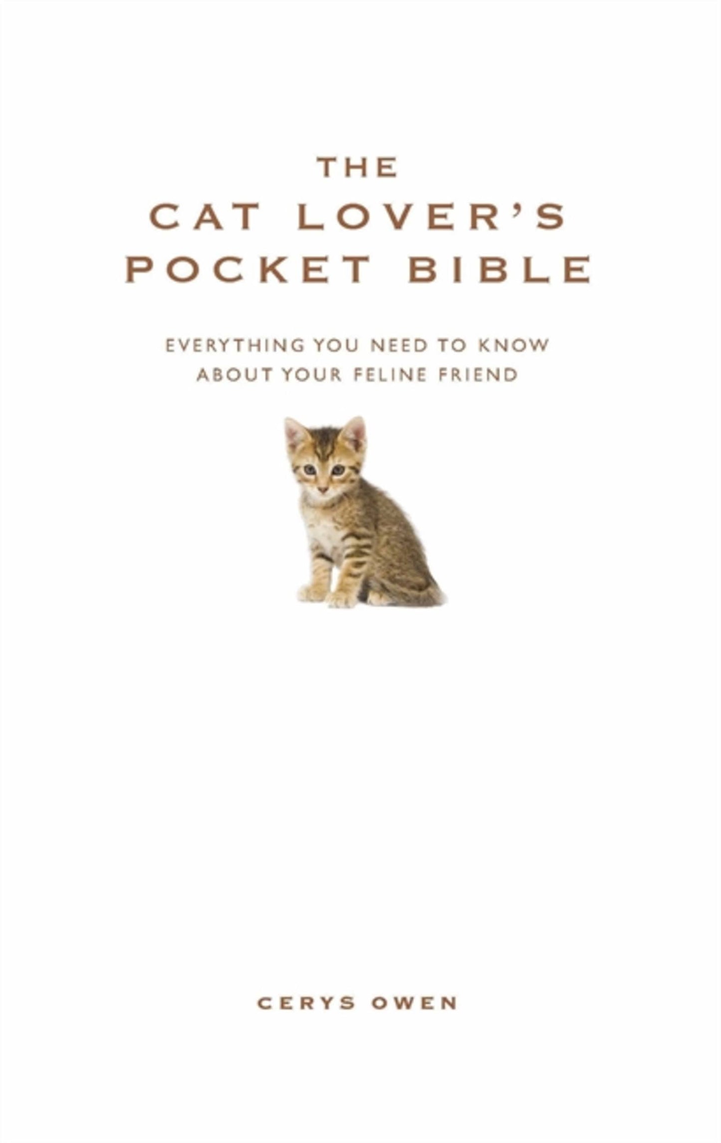 La Bible de poche pour les amoureux des chats