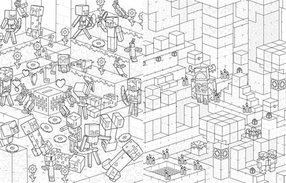 Minecraft: The Official Mini Coloring Set