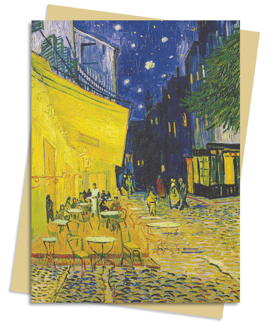 Vincent van Gogh : Pack de cartes de vœux avec terrasse de café