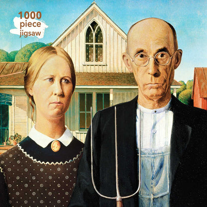 Puzzle adulte Grant Wood : American Gothic