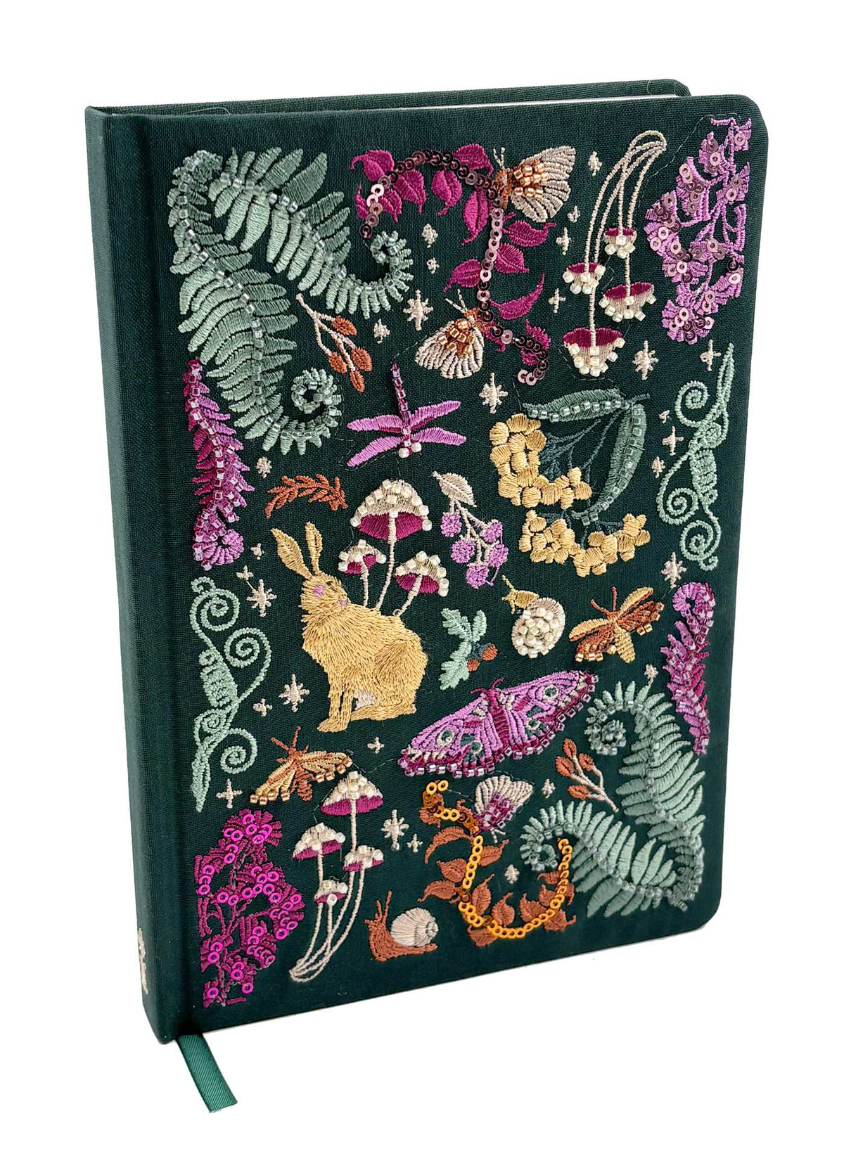 Forest Floor Deluxe Embroidered Journal