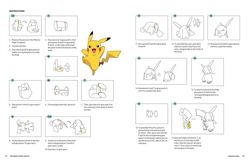 Amazing Pokémon Paper Crafts