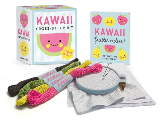 Kit de broderie au point de croix Kawaii