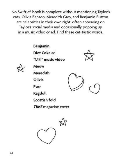 The Unofficial Super Swiftie Word Search Book (Volume 2)