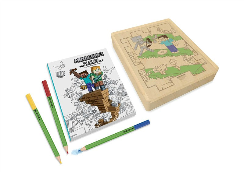 Minecraft: The Official Mini Coloring Set